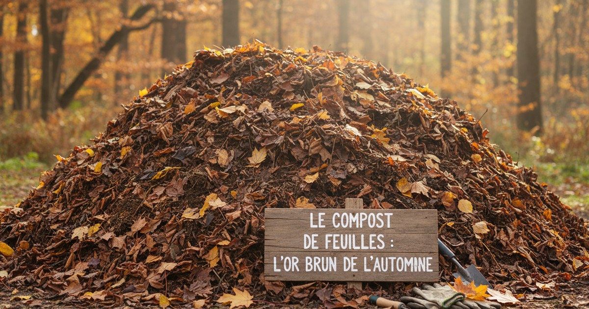 Le compost de feuilles : l’or brun de l’automne