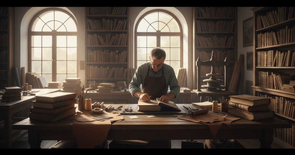 La reliure de livres anciens : un art intemporel